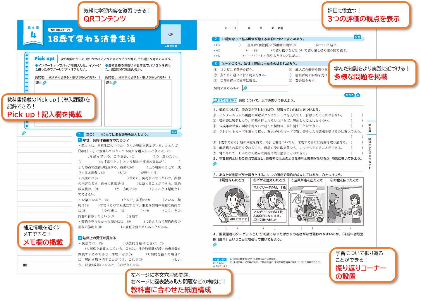 学習ノート　紙面